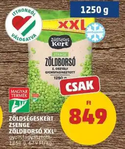 PENNY Zöldségeskert Zsenge Zöldborsó XXL ajánlat