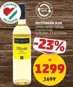 PENNY Frittmann bor ajánlat