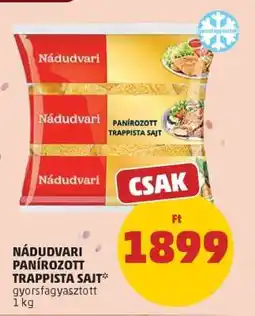 PENNY Nádudvari Panírozott Trappista Sajt ajánlat
