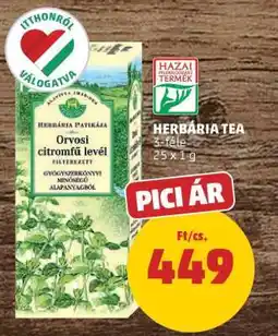 PENNY HERBÁRIA TEA ajánlat