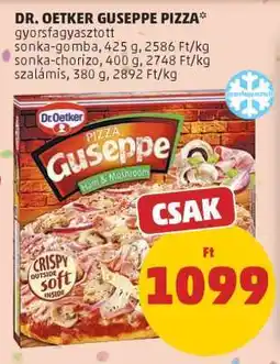 PENNY DR. OETKER Guseppe pizza ajánlat