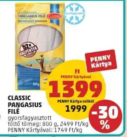 PENNY CLASSIC PANGASIUS FILÉ ajánlat