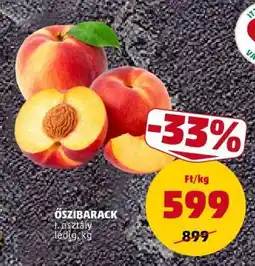 PENNY Őszibarack ajánlat