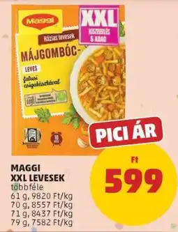 PENNY MAGGI XXL levesek ajánlat