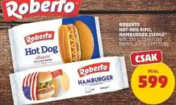 PENNY Roberto Hot-Dog Kifli, Hamburger Zsemle ajánlat