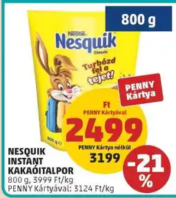 PENNY Nesquik Instant Kakaóitalpor ajánlat