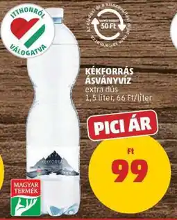 PENNY Kékforrás Ásványvíz ajánlat