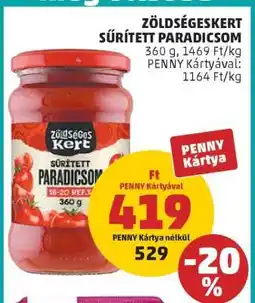 PENNY Zöldségeskert Sűrített Paradicsom ajánlat