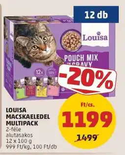 PENNY LOUISA MACSKAELEDEL MULTIPACK ajánlat