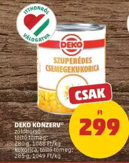 PENNY DEKO KONZERV ajánlat