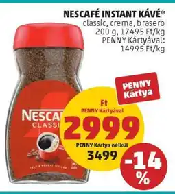 PENNY NESCAFÉ Instant kávé ajánlat