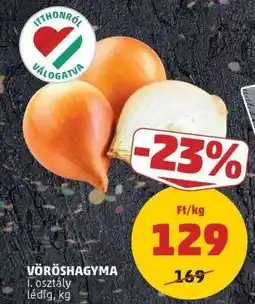 PENNY Vöröshagyma ajánlat