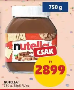 PENNY Nutella ajánlat