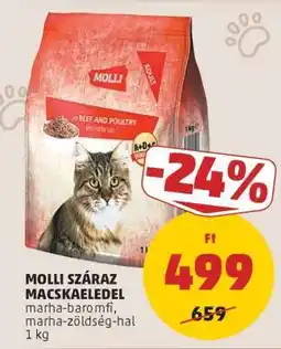 PENNY MOLLI SZÁRAZ MACSKAELEDEL ajánlat