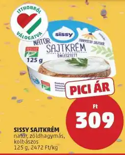 PENNY Sissy Sajtkrém ajánlat