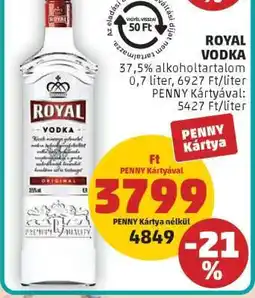 PENNY ROYAL Vodka ajánlat
