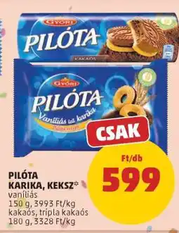 PENNY Pilóta karika/keksz ajánlat