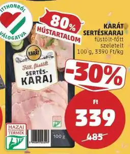 PENNY KARÁT SERTÉSKARAJ ajánlat