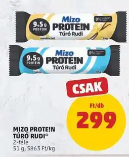 PENNY Mizo Prote!n Túró Rudi ajánlat