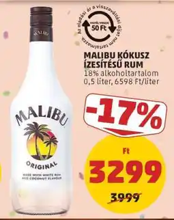 PENNY Malibu Kókusz Ízesítésű Rum ajánlat