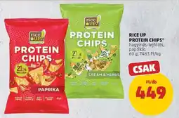 PENNY Rice Up! Protein Chips ajánlat