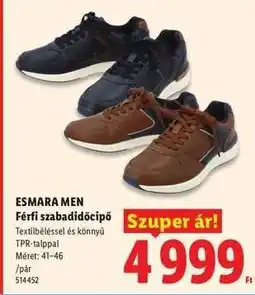 Lidl ESMARA MEN ajánlat