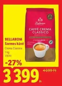 Lidl Bellarom Szemes kávé ajánlat