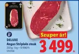 Lidl DELUXE Angus Striploin steak ajánlat