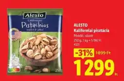 Lidl ALESTO Kaliforniai pisztácia ajánlat