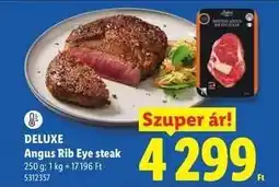 Lidl Angus Rib Eye steak ajánlat
