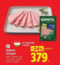 Lidl KOMETA Felvágott ajánlat