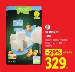 Lidl Vemondo Tofu ajánlat