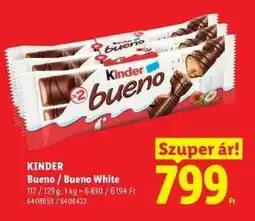 Lidl Kinder ajánlat