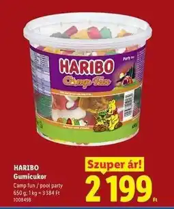 Lidl HARIBO gumicukor ajánlat