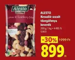 Lidl ALESTO Kesudió-aszalt tőzegáfonya keverék ajánlat