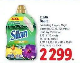 Lidl SILAN Öblítő ajánlat
