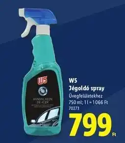 Lidl W5 Jégoldó spray ajánlat