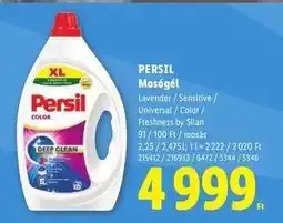 Lidl Persil mosógél ajánlat