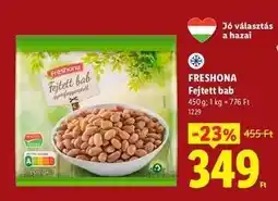 Lidl Freshona Fejtett bab ajánlat