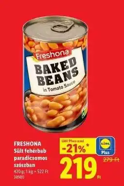 Lidl FRESHONA ajánlat