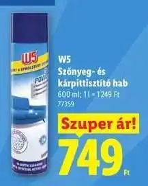 Lidl W5 ajánlat