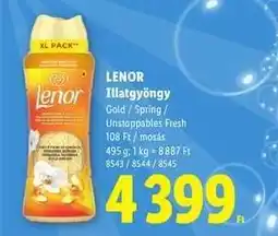 Lidl LENOR Illatgyöngy ajánlat