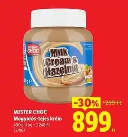 Lidl MISTER CHOC ajánlat