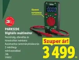 Lidl PARKSIDE Digitális multiméter ajánlat