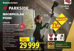 Lidl PARKSIDE ajánlat