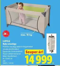 Lidl lupilu Baba utazóágy ajánlat