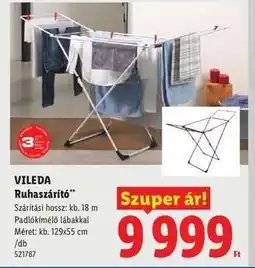 Lidl Vileda Ruhaszárító ajánlat