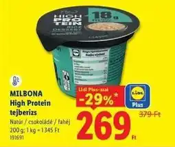 Lidl MILBONA High Protein tejberizs ajánlat