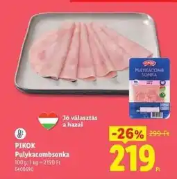 Lidl Pikok Pulykacombsonka ajánlat