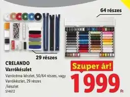 Lidl CRELANDO Varrókészlet ajánlat
